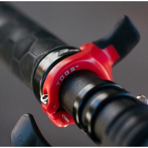 TOGS（Black） TOGS バーエンド MTB ハンドル ポジション改善 親指バーエンド アクセサリー ロングライド 手首痛対策 グラベルバイク バーエンド フラットバー ポジション追加 超軽量 ハンドルアクセサリー