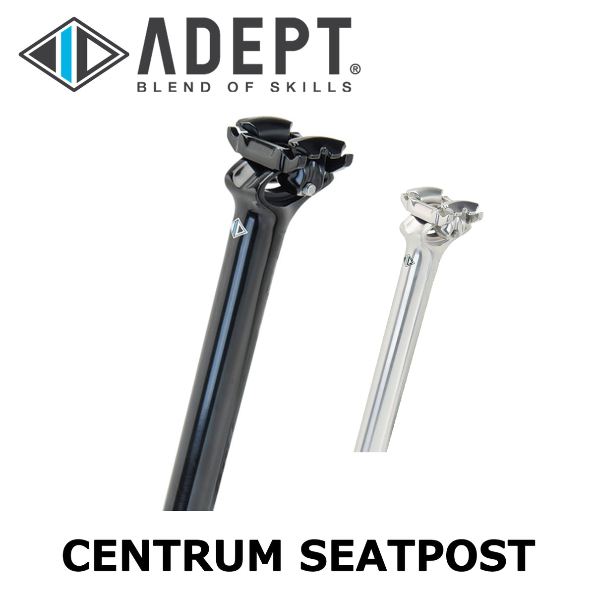 ADEPT CENTRUM SEATPOST 27.2mm アルミシートポスト