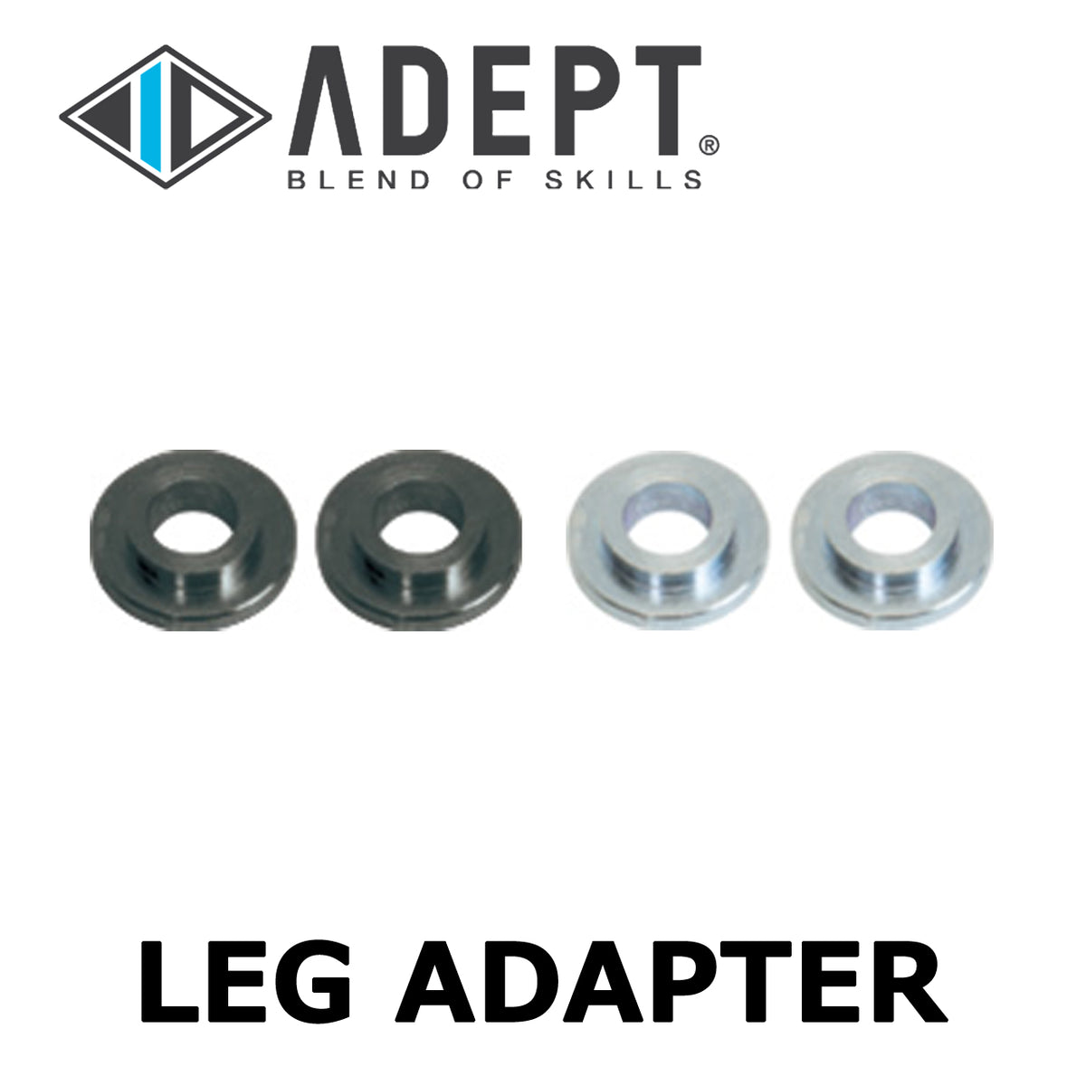 ADEPT LEG ADAPTER for TRUSS PORTER RACK 10mm穴→6mm穴変換アダプター