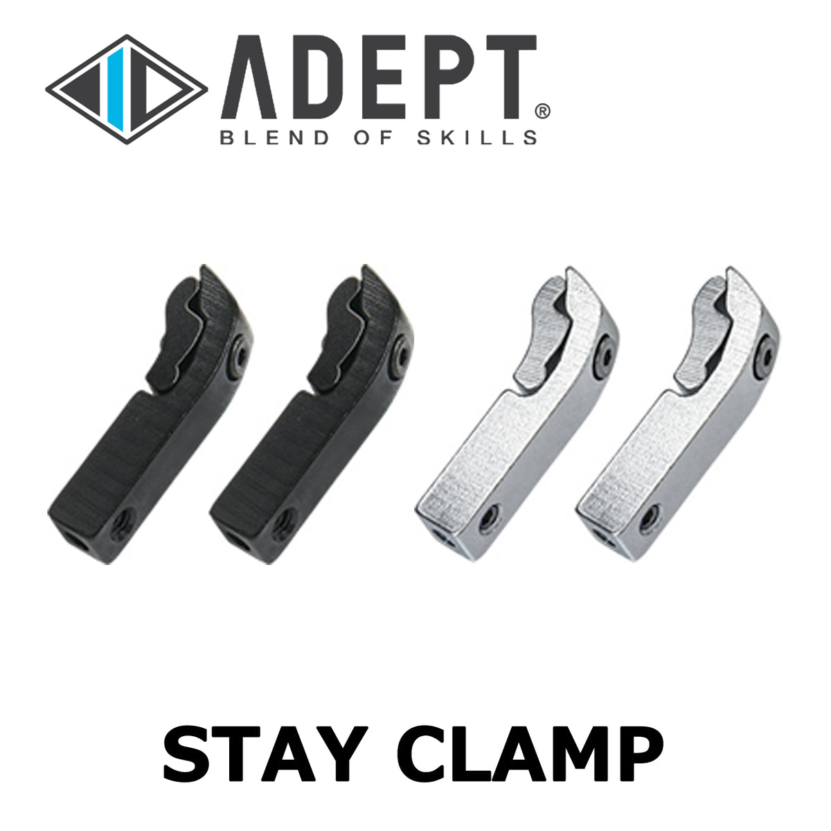 ADEPT STAY CLAMP SLIM ROAD FENDER専用クランプ
