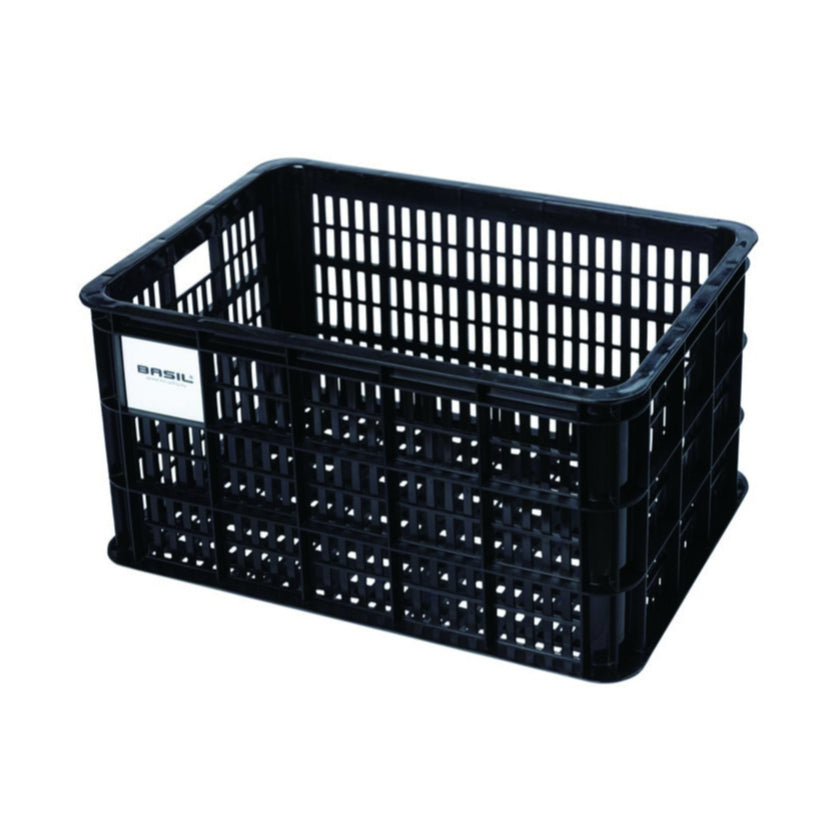 CRATE 自転車リアバスケット MIK対応バスケット オランダ製バイクアクセサリー クレートバスケット 自転車通勤用コンテナ リサイクル素材バスケット 着脱式自転車バスケット