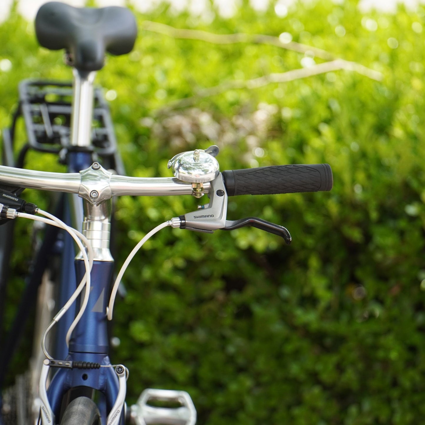 ポートランドベル BASIL ベル クラシック 自転車ベル 真鍮ベル 自転車 22.2mm ハンドル ベル シティバイク アクセサリー マットブラック ベル クラシカルバイク パーツ