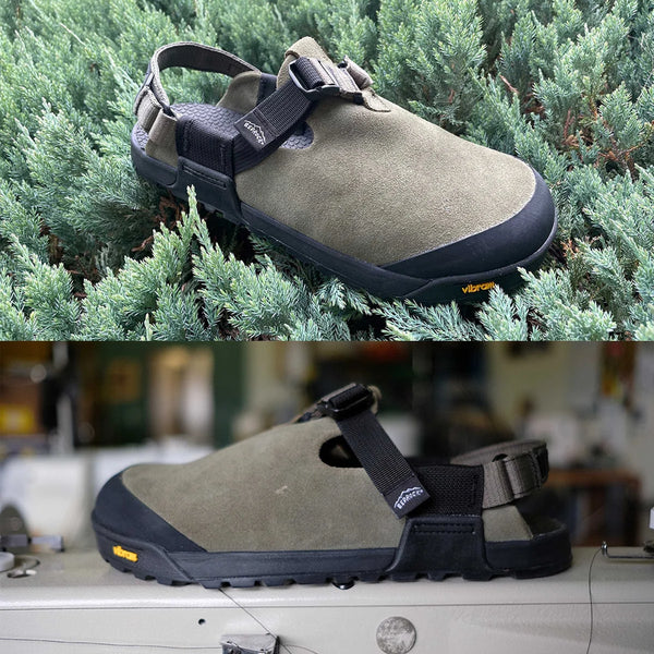 Mountain Clog Suede Leather