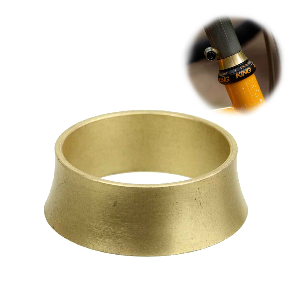 BLUE LUG brass tapered spacer｜真鍮の質感が際立つテーパード