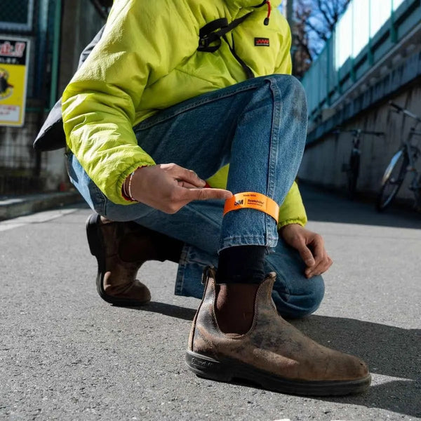BLUE LUG BL SELECT 3M reflector ankle band リフレクターアンクルバンド