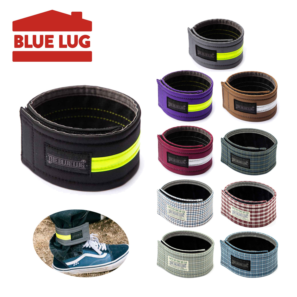 BLUE LUG magic rolly アンクルバンド 裾バンド ノンスリップ 日本製