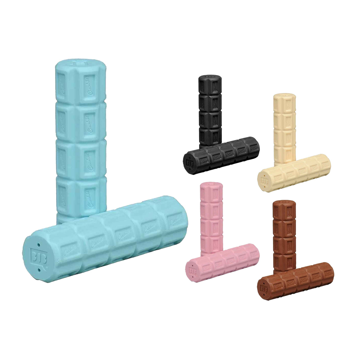 Magic One choco bike grip チョコレートデザインラバーグリップ