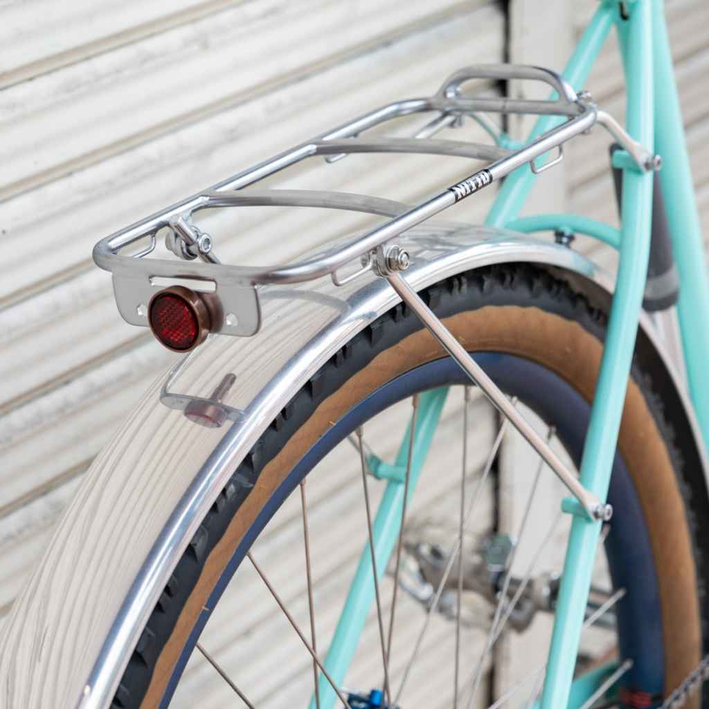 KOMA reflector BLUE LUG ブルーラグ 自転車 リフレクター クロモリフレーム アクセサリー バイクカスタム パーツ シートステー リフレクター サドル下 リフレクター アルミ削り出し リフレクター