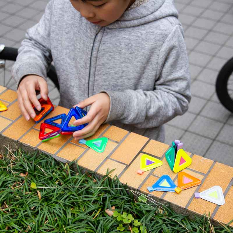 MINI triangle reflector（earth dye）