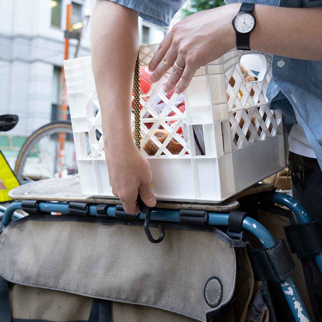 flat bungee ブルーラグ 荷物固定バンド 自転車バンジーコード バスケットアクセサリー ラック用コード サイクルパーツ 荷締めベルト