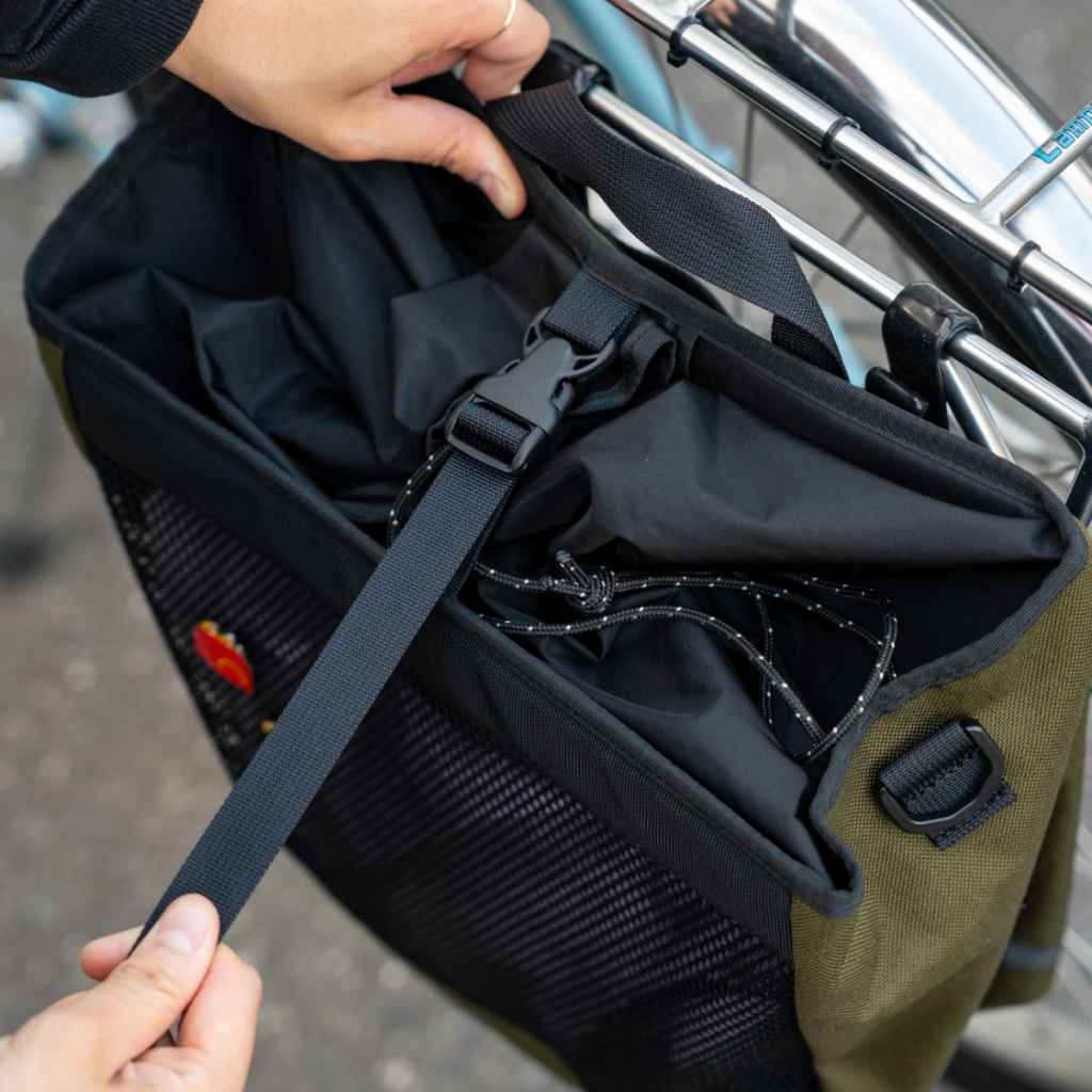 BLUE LUG grocery pannier｜カゴ感覚で使えるグロッサリーパニアバッグ