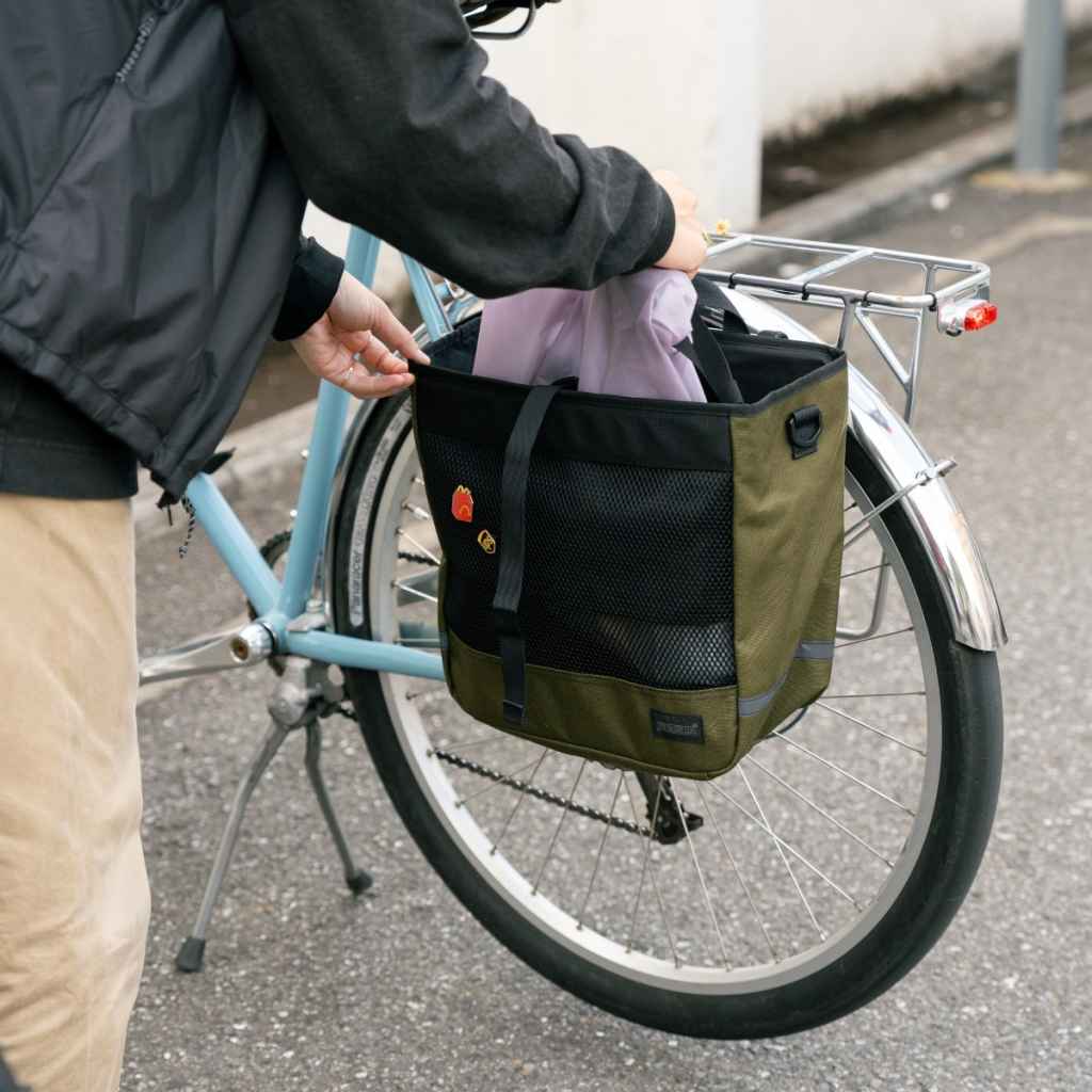 BLUE LUG grocery pannier｜カゴ感覚で使えるグロッサリーパニアバッグ