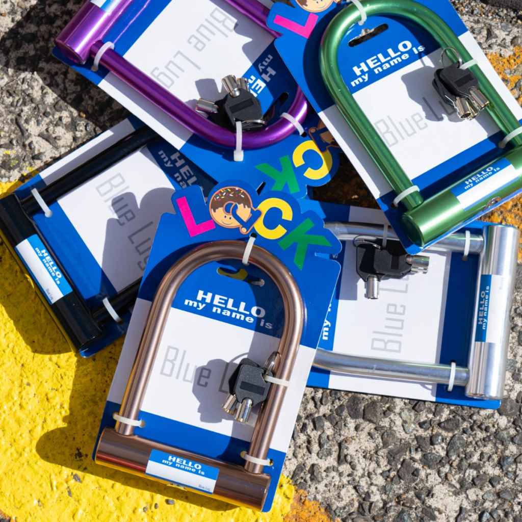 BLUE LUG HELLO U-LOCK コンパクト自転車用U字ロック