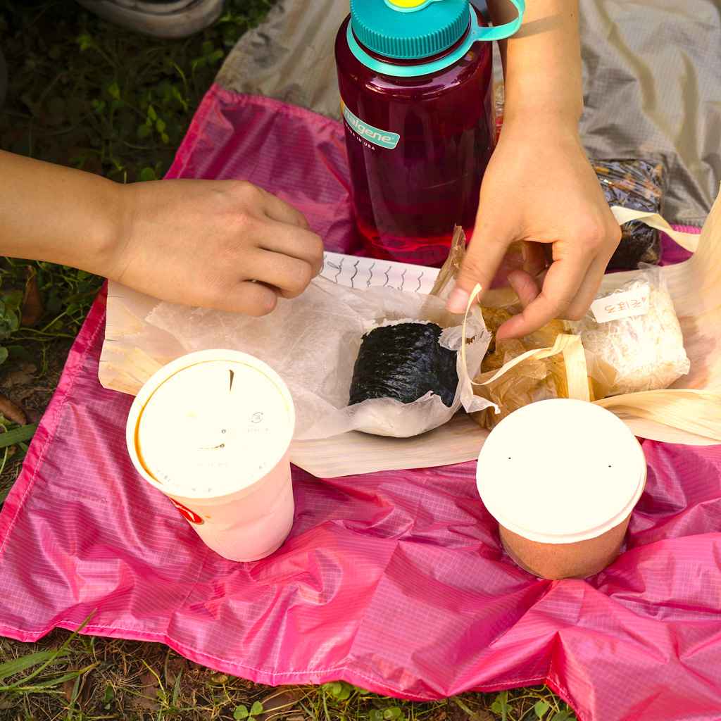 onigiri sheet BLUE LUG ブルーラグ TANDEM ピクニックシート おにぎりシート アウトドアギア サイクリングアイテム