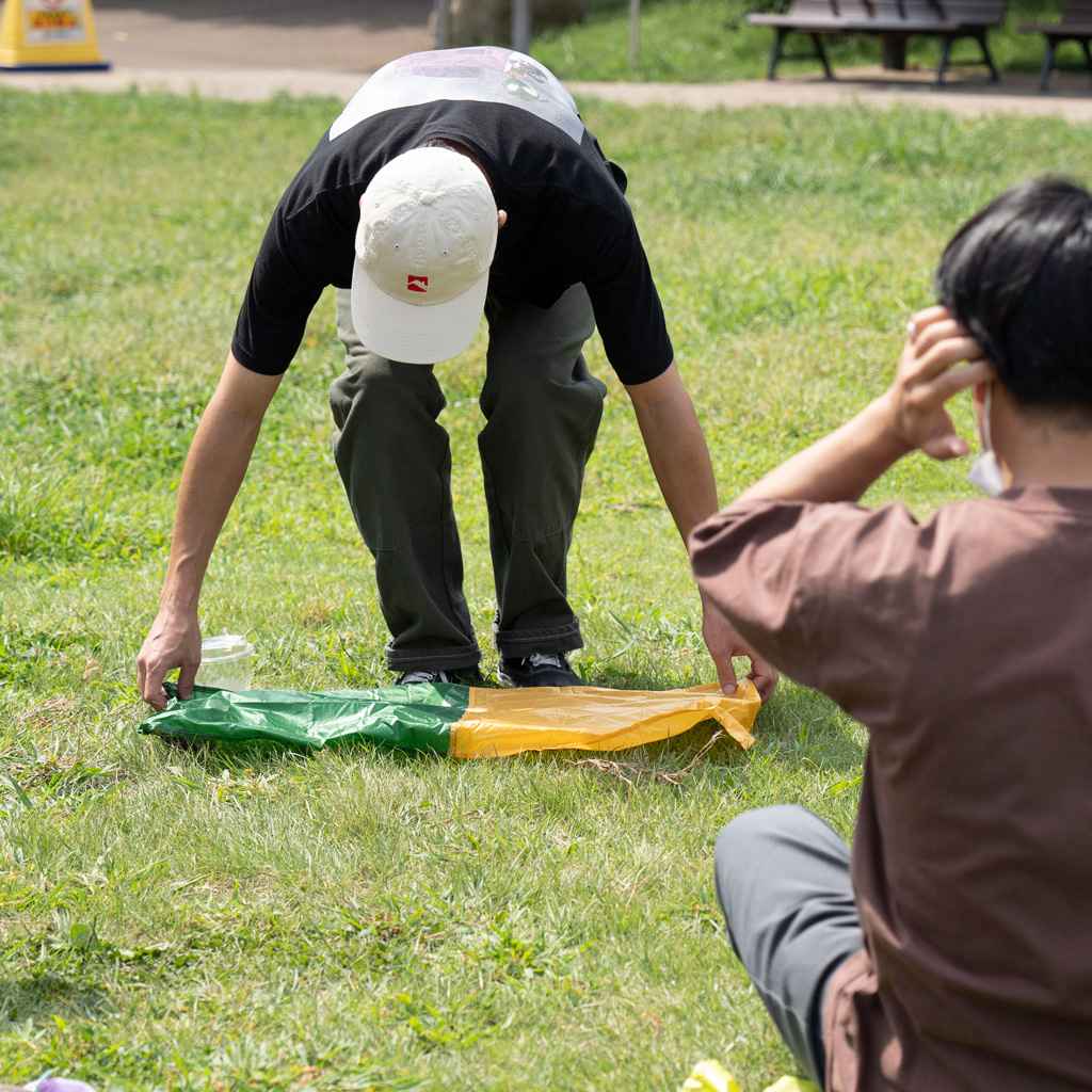onigiri sheet BLUE LUG ブルーラグ TANDEM ピクニックシート おにぎりシート アウトドアギア サイクリングアイテム