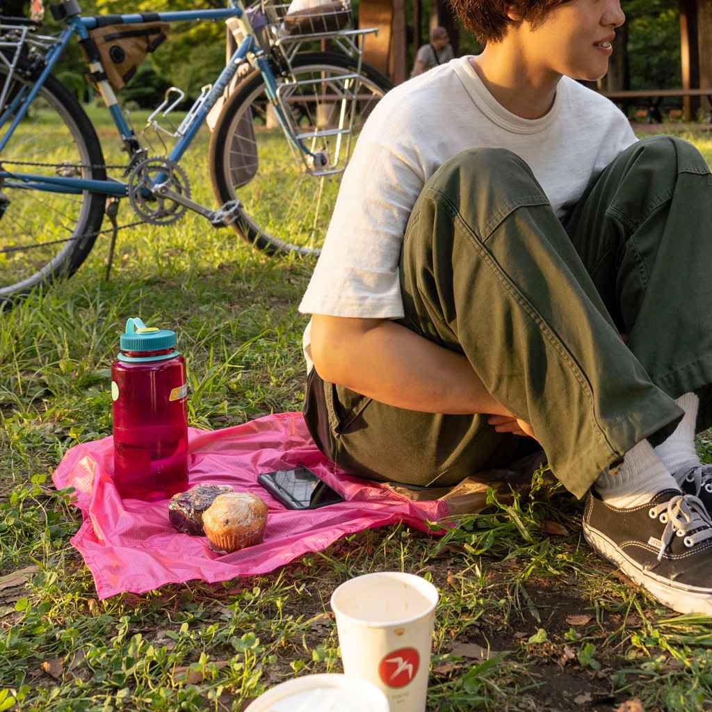 onigiri sheet BLUE LUG ブルーラグ TANDEM ピクニックシート おにぎりシート アウトドアギア サイクリングアイテム