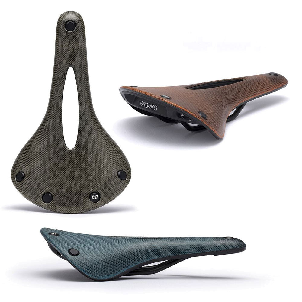 C17 CARVED COLOR Brooks C17 Carved Cambium サドル カーブド 穴あきサドル 防水 グラベル サドル ロングライド サドル 全天候型サドル ツーリングサドル