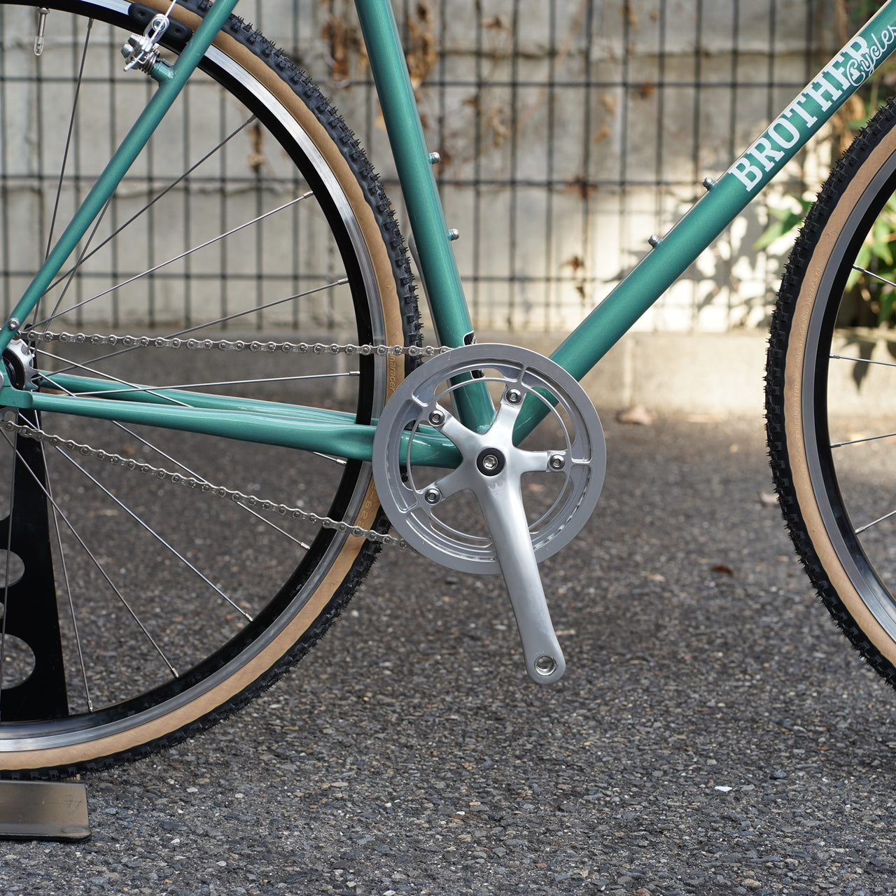 ALL DAY（original complete bike-52size） BROTHER CYCLES ALLDAY オリジナル完成車 コンプリートバイク シングルスピード 自転車 クロモリバイク 京都 BROOKS CAMBIUM 街乗り ピスト
