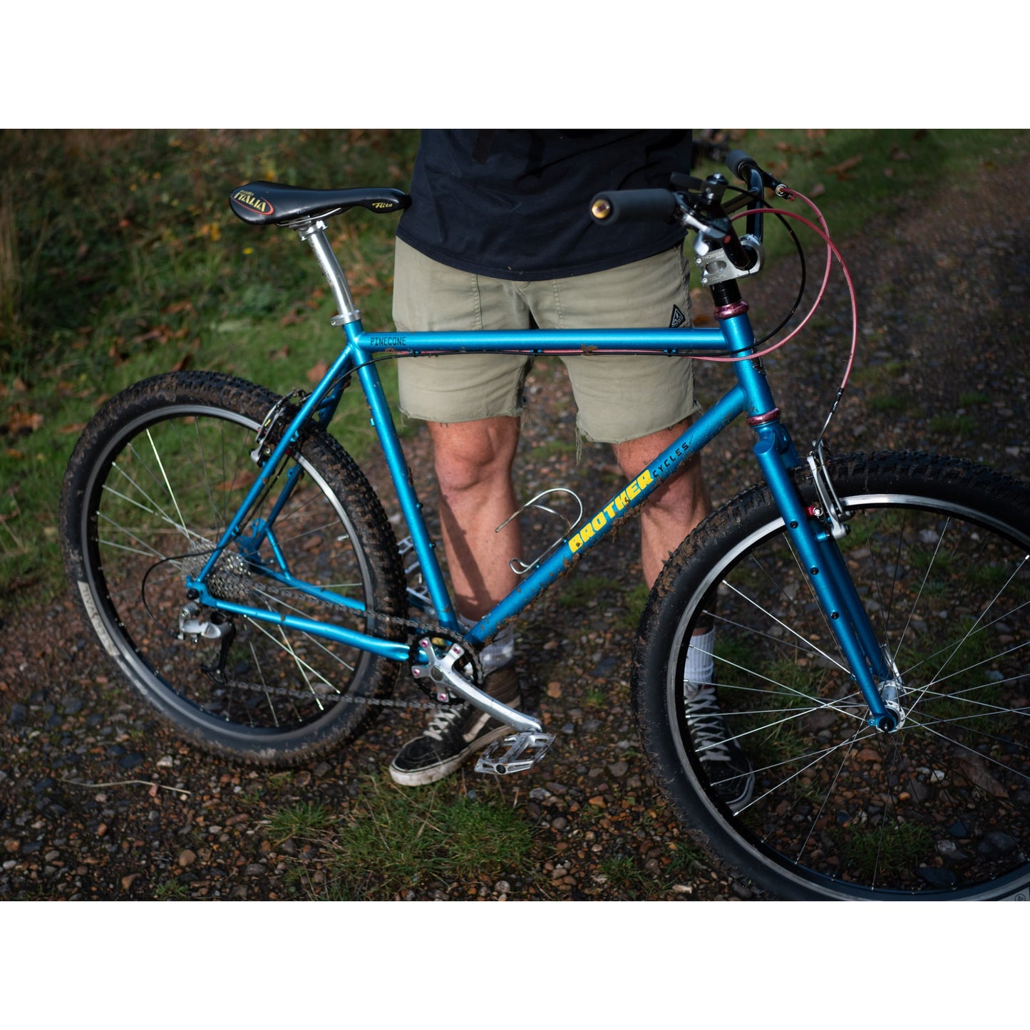 PINE CONE ブラザーサイクルズ スチール フレーム MTB レトロ マウンテンバイク 650B フレーム シングルスピード 対応 フレーム グラベル MTB フレーム クロモリ フレーム 自転車