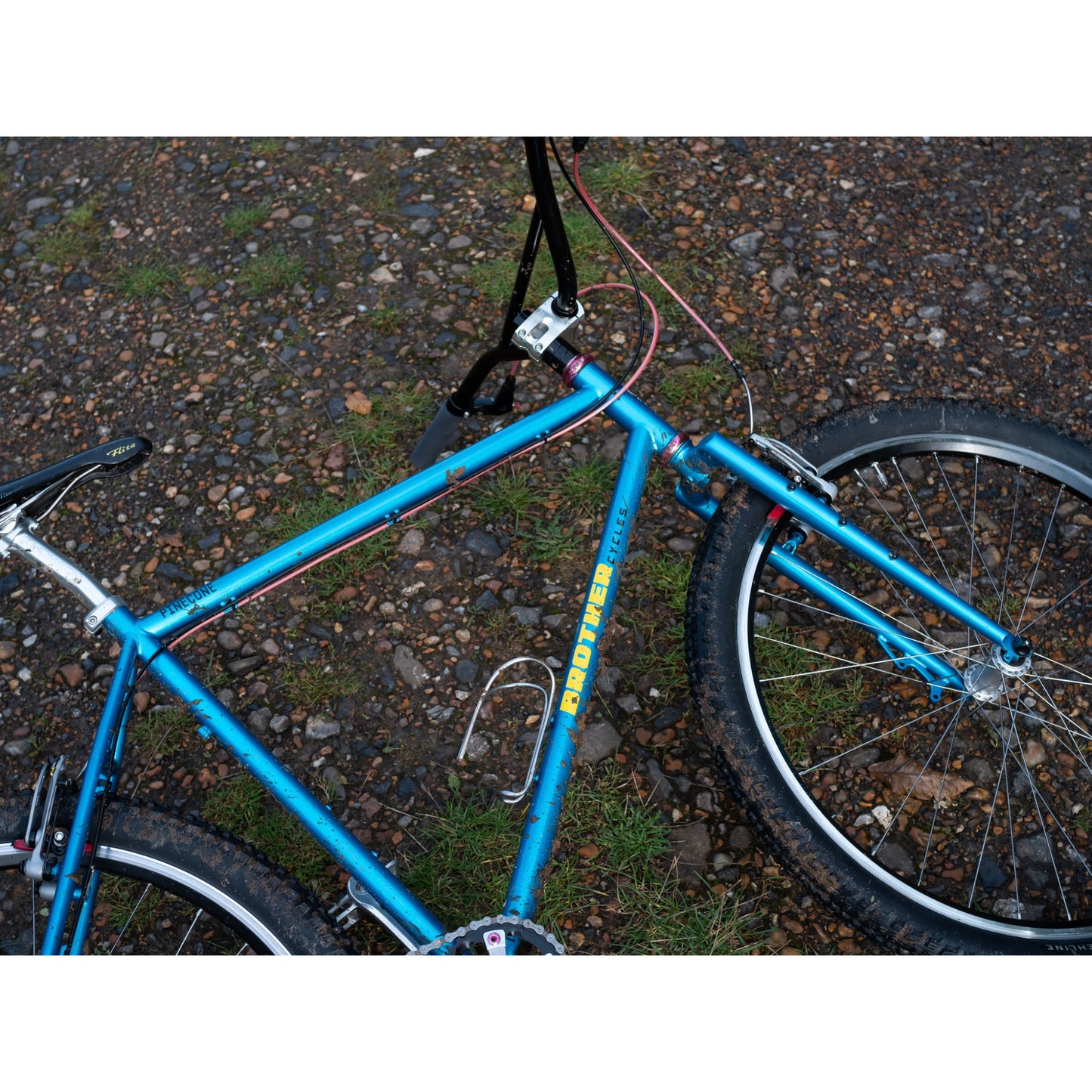 PINE CONE ブラザーサイクルズ スチール フレーム MTB レトロ マウンテンバイク 650B フレーム シングルスピード 対応 フレーム グラベル MTB フレーム クロモリ フレーム 自転車