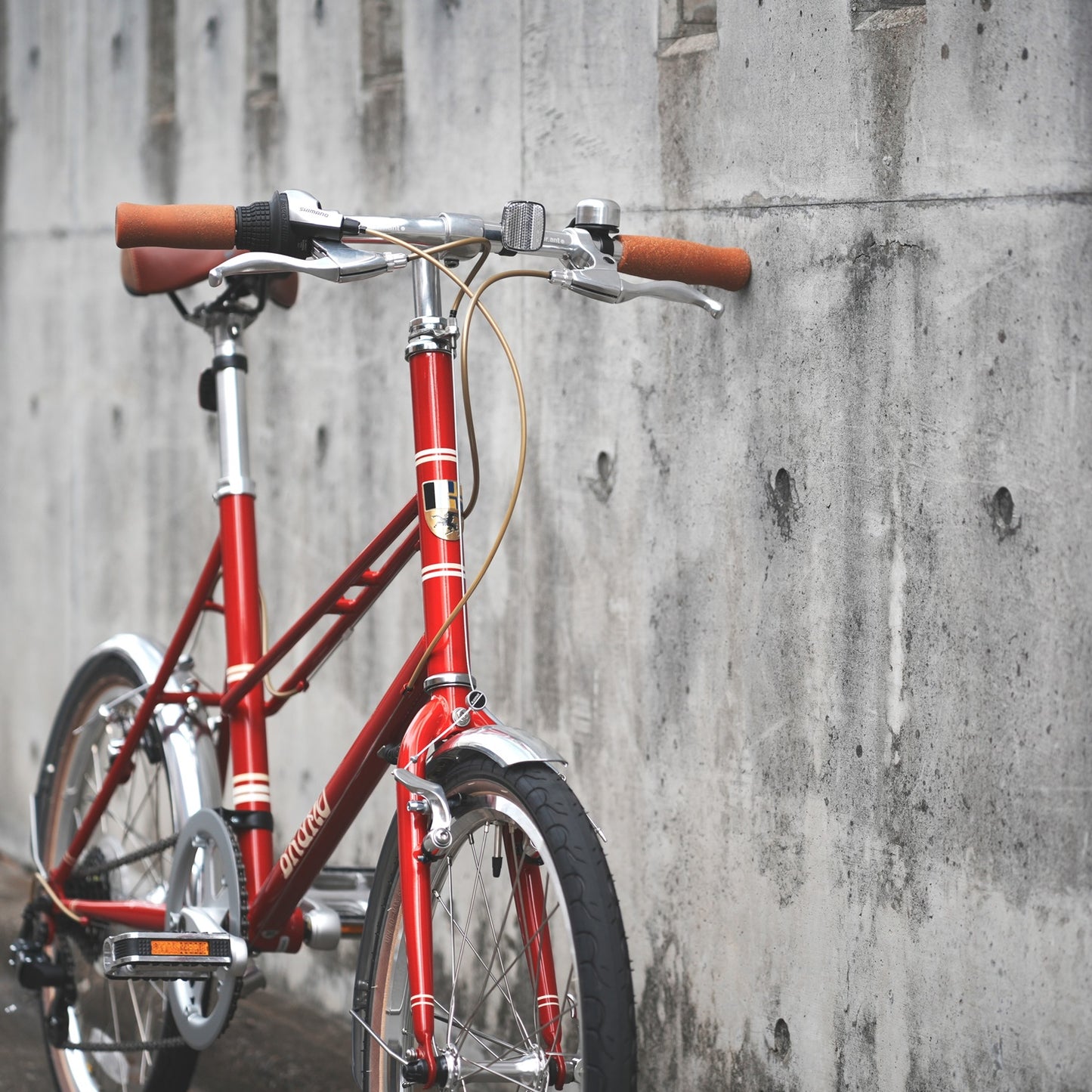 MIXTE SILVER EDITION ミニベロ 小径自転車 シティサイクル 街乗りバイク クロモリフレーム BRUNO 自転車 レディース自転車