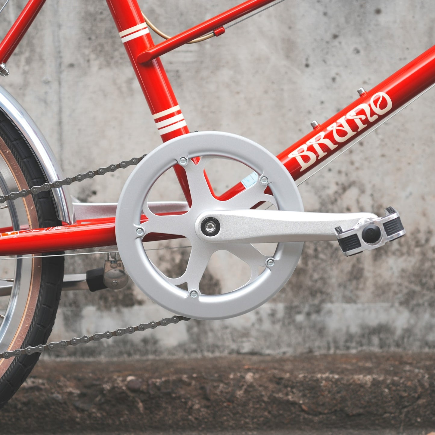 MIXTE SILVER EDITION ミニベロ 小径自転車 シティサイクル 街乗りバイク クロモリフレーム BRUNO 自転車 レディース自転車