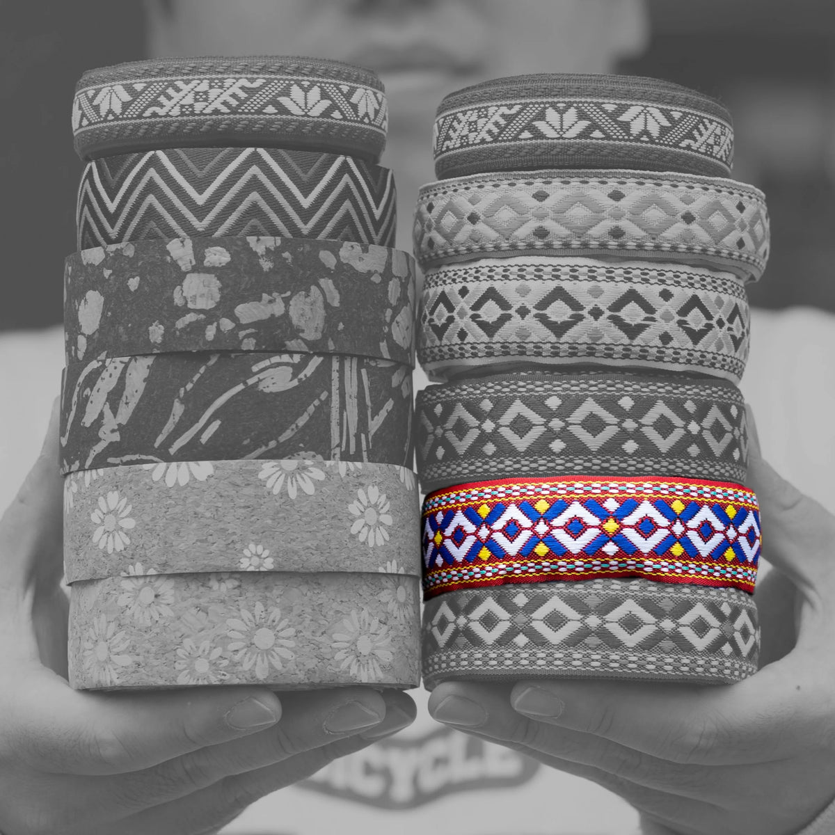 BTP Woven Bartape Nomad ラグ柄ウーブンバーテープ