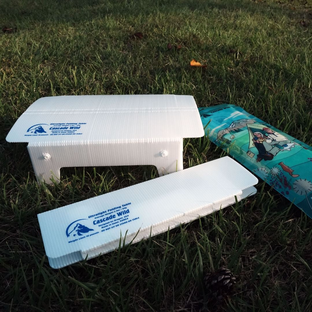 ULTRA LIGHT TABLE Cascade Wild カスケードワイルド ULテーブル バックパッキングギア 軽量キャンプ用品 MoonRocket 折りたたみテーブル
