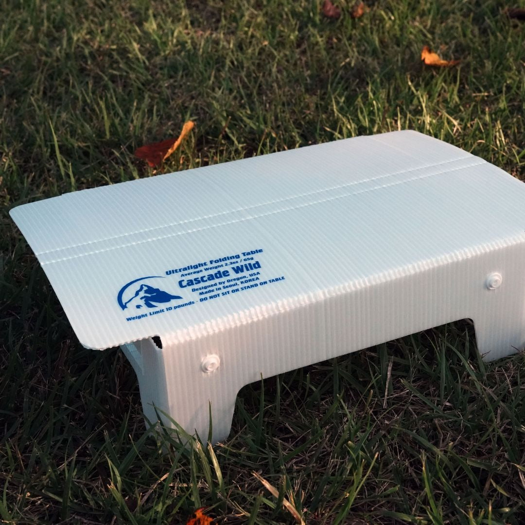 ULTRA LIGHT TABLE Cascade Wild カスケードワイルド ULテーブル バックパッキングギア 軽量キャンプ用品 MoonRocket 折りたたみテーブル