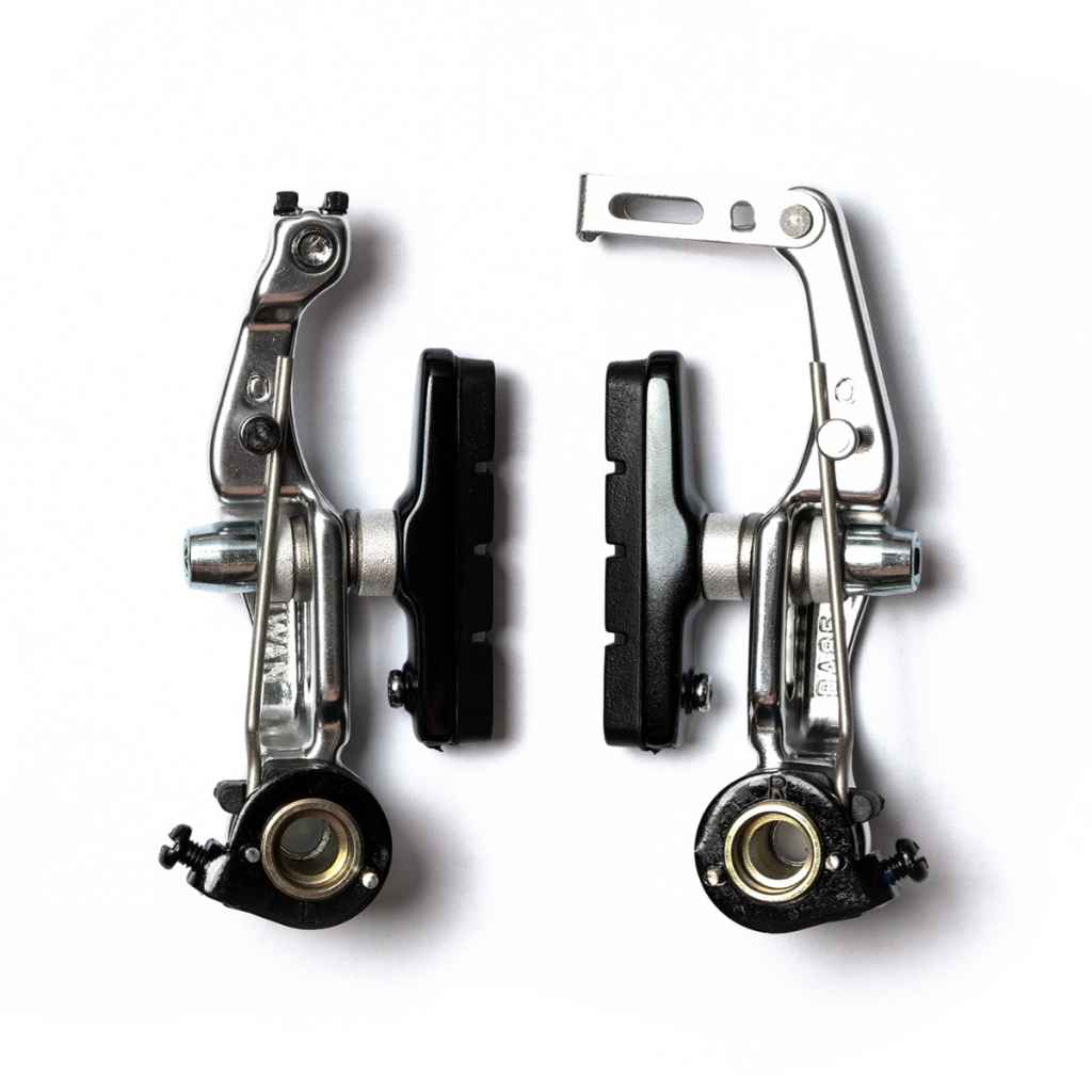 BA85EX V-brake set ダイアコンペ Vブレーキ ショートVブレーキ クラシック カンチブレーキ 代替 ランドナー ブレーキ強化 グラベルバイク Vブレーキ ツーリングバイク ブレーキ交換 キャリパーレバー対応 Vブレーキ