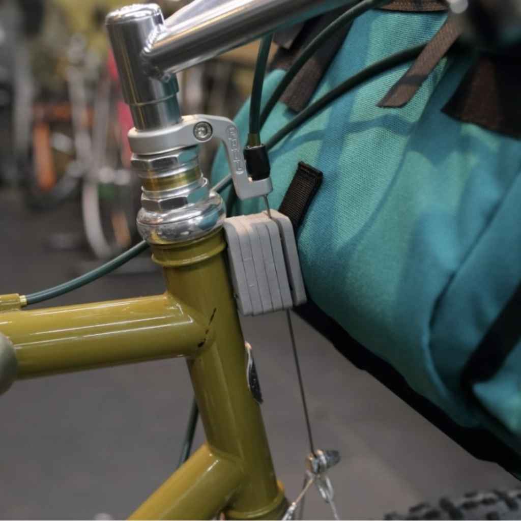 bag foam spacer (5pcs) ハンドルバッグ スペーサー 自転車 フォームスペーサー バイクパッキング ハンドル周り ブレーキケーブル 取り回し 改善 ドロップハンドル バッグ 干渉対策 自転車 アクセサリー 小物 FAIRWEATHER アクセサリー