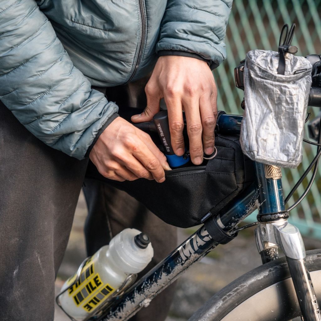 FAIRWEATHER / frame bag sp – 京都の自転車屋 CYCLE SHOP eirin