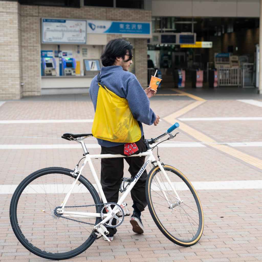 packable sacoche（cordura rip） FAIRWEATHER フェアウェザー 防水サコッシュ パッカブルサコッシュ バイクパッキング キャンプツーリング 軽量バッグ