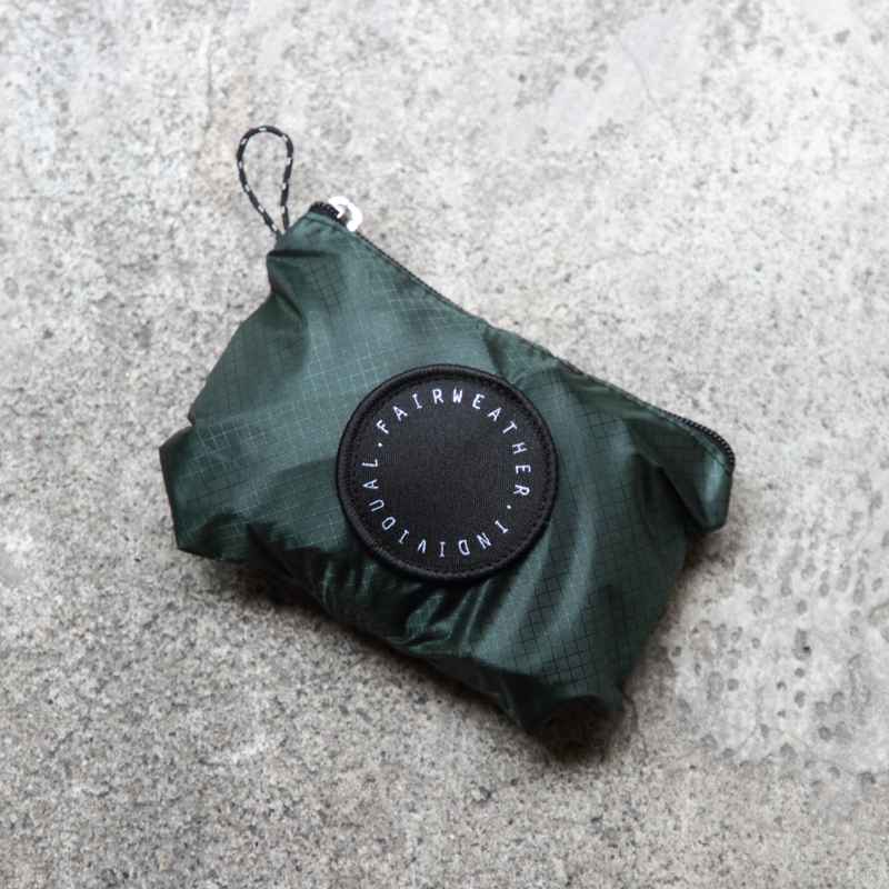 packable sacoche（cordura rip） FAIRWEATHER フェアウェザー 防水サコッシュ パッカブルサコッシュ バイクパッキング キャンプツーリング 軽量バッグ