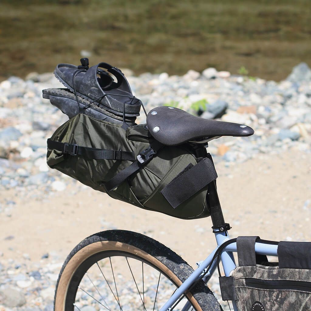 FAIRWEATHER seat bag（ripstop）｜3〜6L可変容量の日本製サドルバッグ