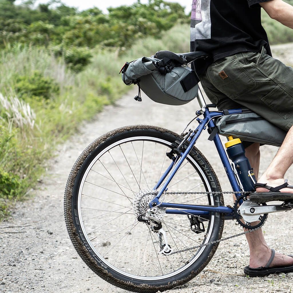 FAIRWEATHER seat bag（ripstop）｜3〜6L可変容量の日本製サドルバッグ