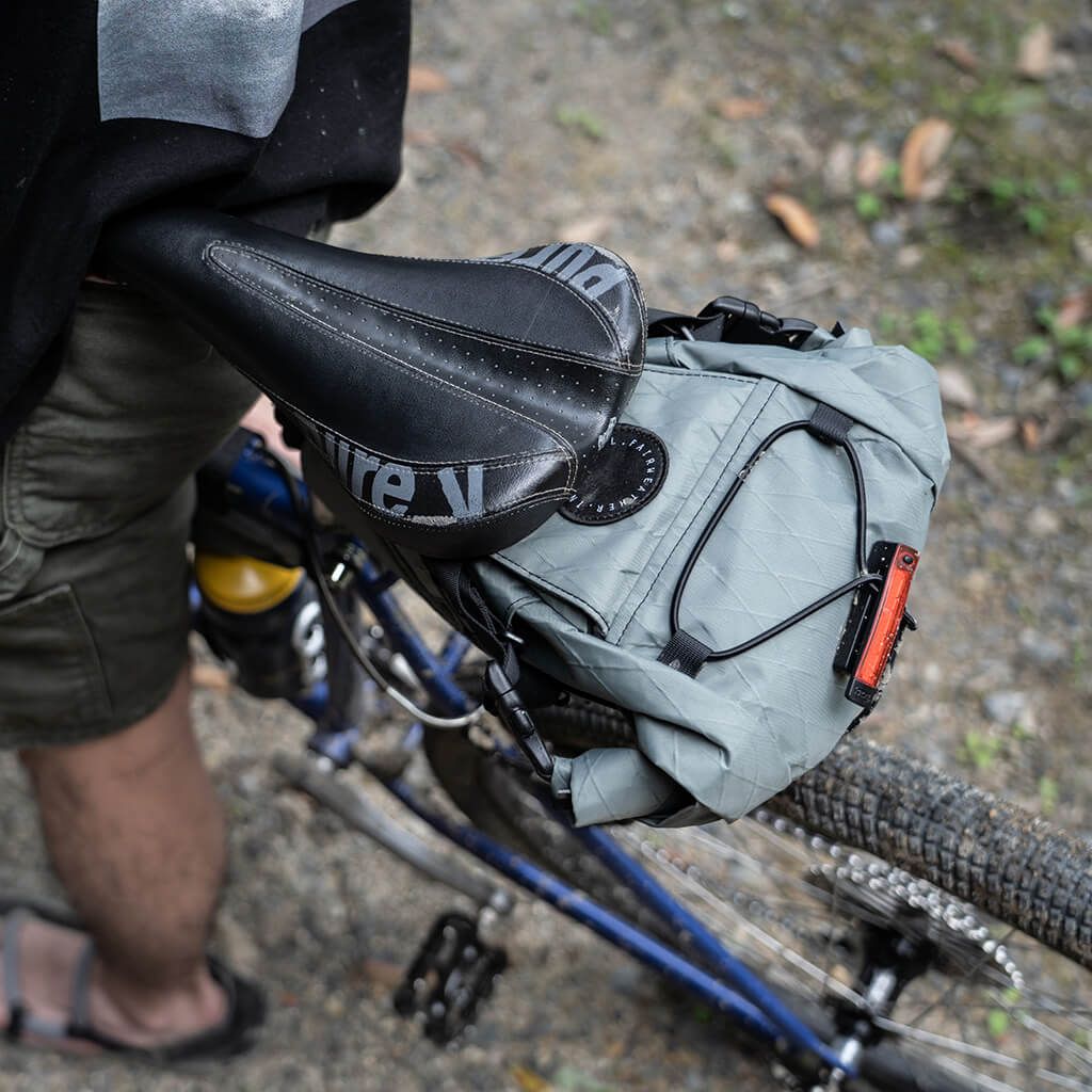 FAIRWEATHER seat bag（ripstop）｜3〜6L可変容量の日本製サドルバッグ