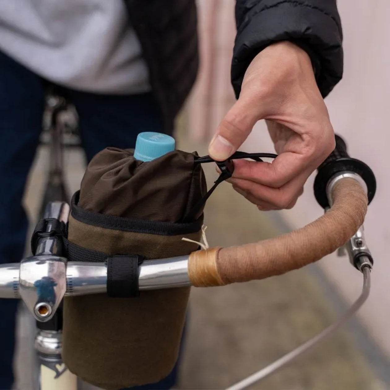 stem bag（hmpe rip） フェアウェザー バッグ ステムバッグ 自転車 バイクパッキング バッグ ワックスドキャンバス バッグ ロードバイク アクセサリー グラベルバイク バッグ ボトルホルダー 代替