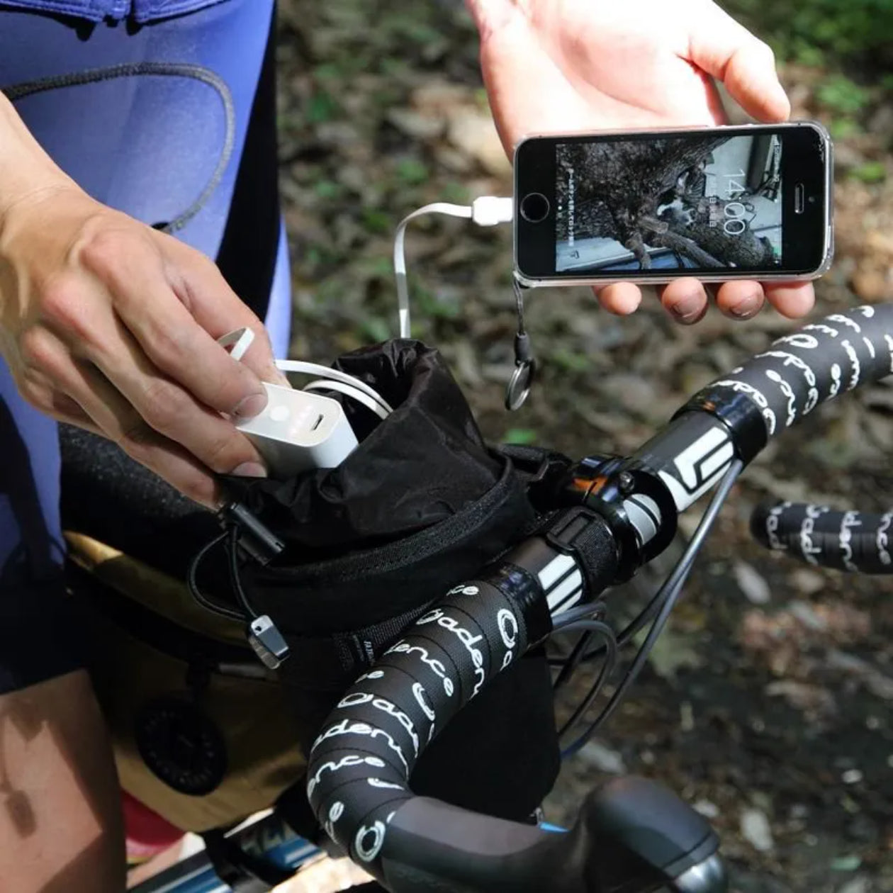 stem bag（hmpe rip） フェアウェザー バッグ ステムバッグ 自転車 バイクパッキング バッグ ワックスドキャンバス バッグ ロードバイク アクセサリー グラベルバイク バッグ ボトルホルダー 代替