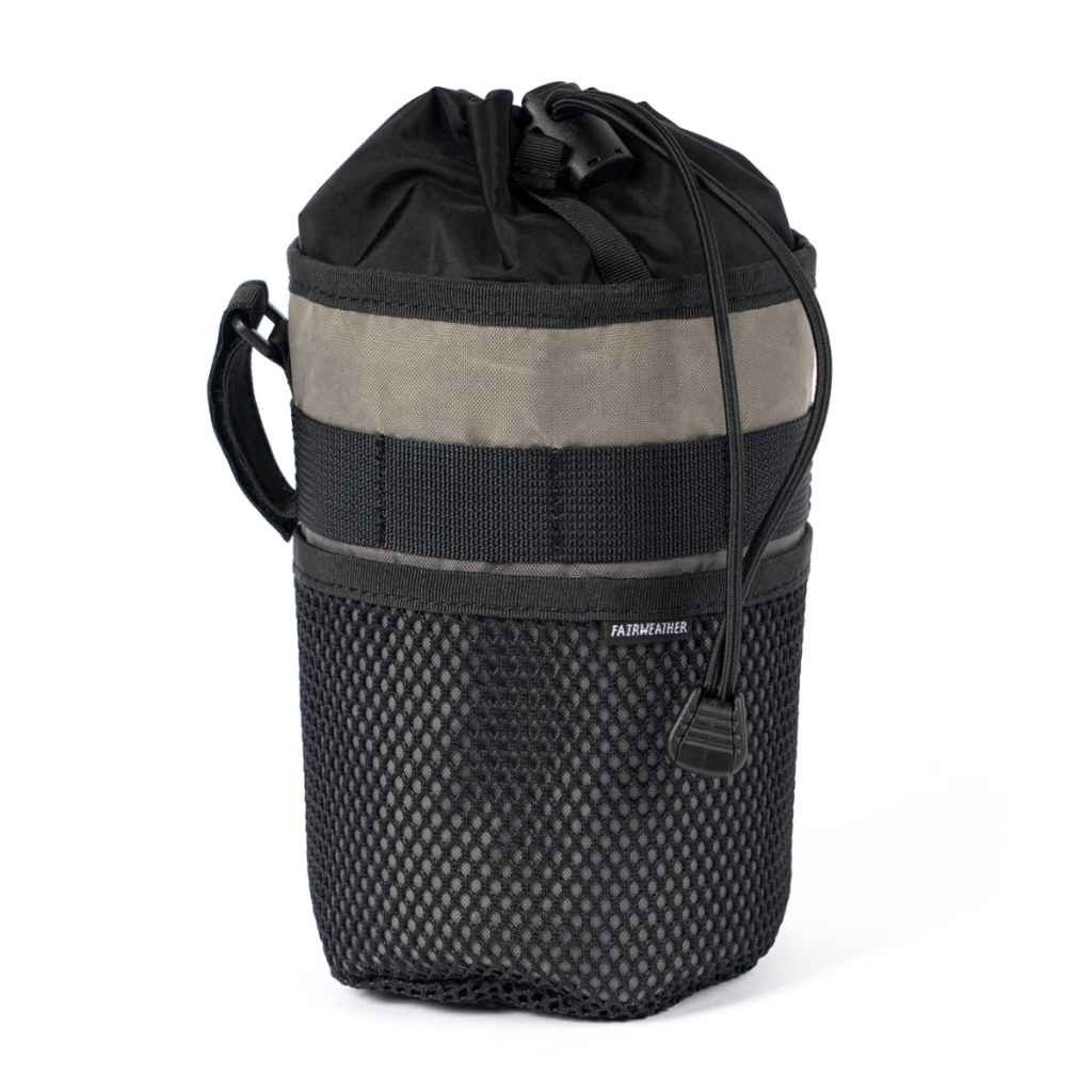 stem bag+ フェアウェザー ステムポーチ ハンドルバーバッグ バイクパッキング アクセサリー ボトルホルダー 自転車 防水サイクルバッグ ECOPAK バッグ