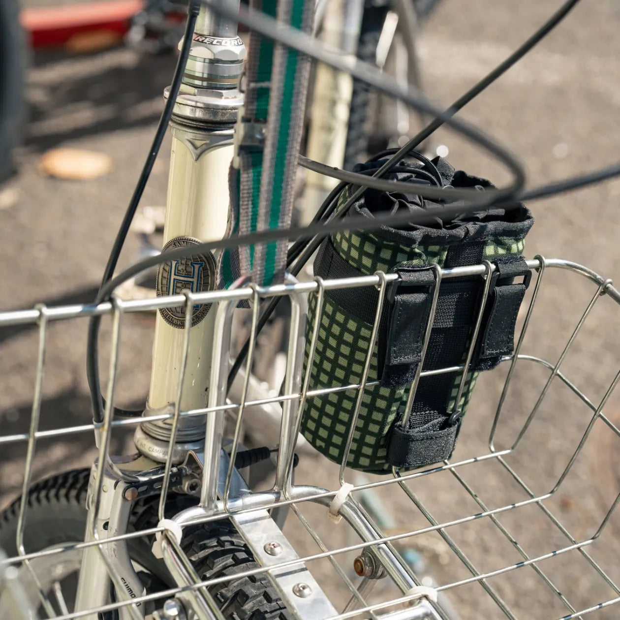 stem bag（hmpe rip） フェアウェザー バッグ ステムバッグ 自転車 バイクパッキング バッグ ワックスドキャンバス バッグ ロードバイク アクセサリー グラベルバイク バッグ ボトルホルダー 代替