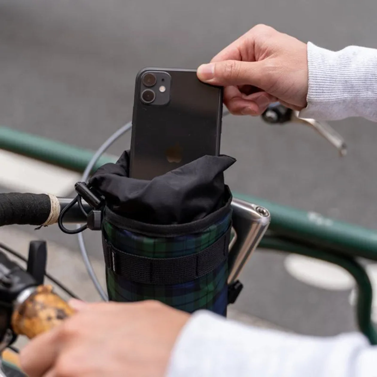 stem bag（hmpe rip） フェアウェザー バッグ ステムバッグ 自転車 バイクパッキング バッグ ワックスドキャンバス バッグ ロードバイク アクセサリー グラベルバイク バッグ ボトルホルダー 代替