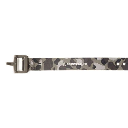 【FAIRWEATHER × VOILE】nylon buckle strap（camo / 20inch）