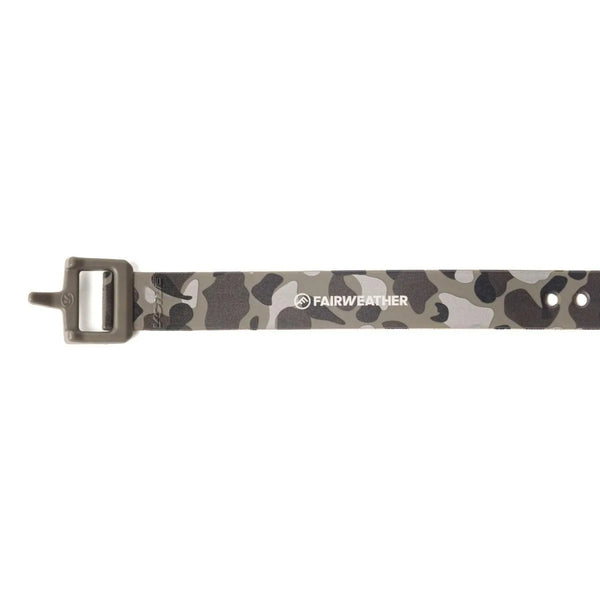 【FAIRWEATHER × VOILE】nylon buckle strap（camo / 20inch）