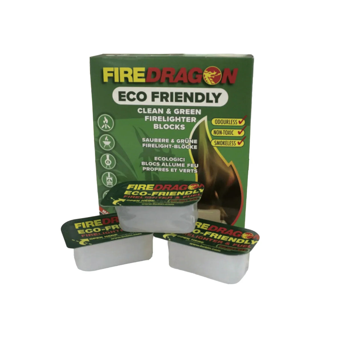 FireDragon FIREDRAGON SOLID FUEL 27g 6BLOCKS 自然由来エタノール固形燃料