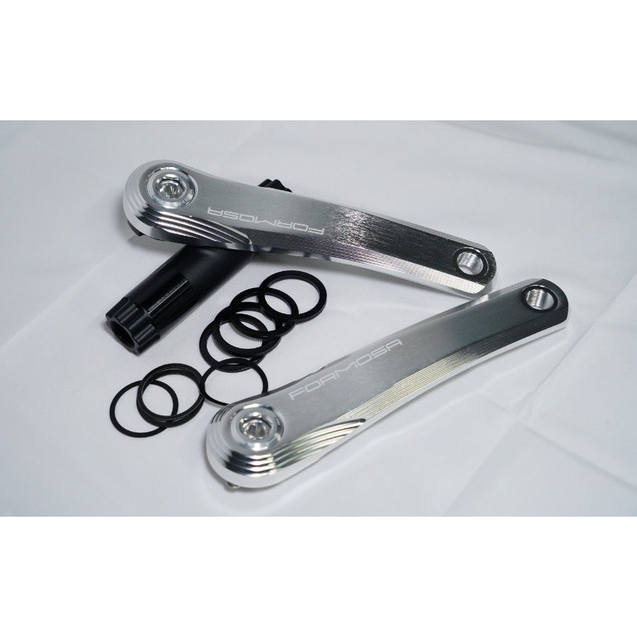 Aluminum Crank ART Formosa crank アルミクランク 30mm スラムダイレクトマウント BMX クランクセット グラベル クランク 3ピースクランク 軽量クランクセット