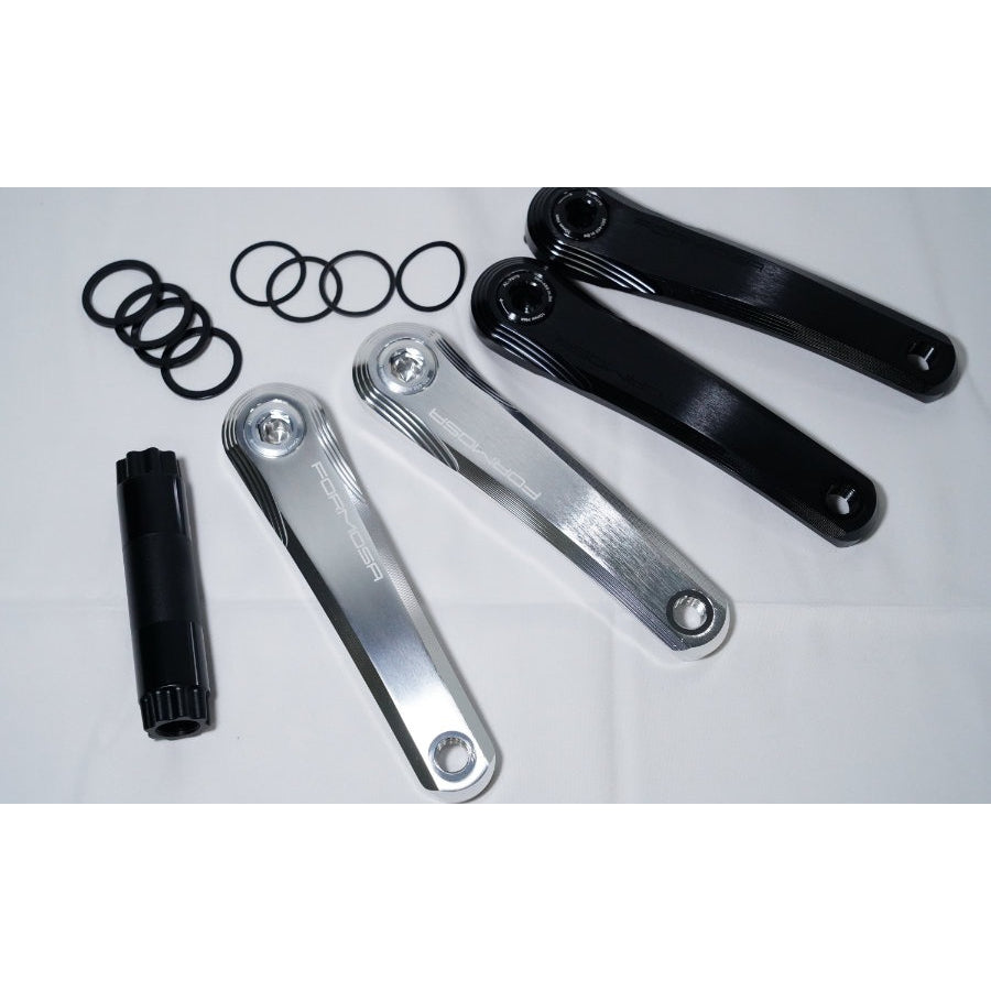 Aluminum Crank ART Formosa crank アルミクランク 30mm スラムダイレクトマウント BMX クランクセット グラベル クランク 3ピースクランク 軽量クランクセット