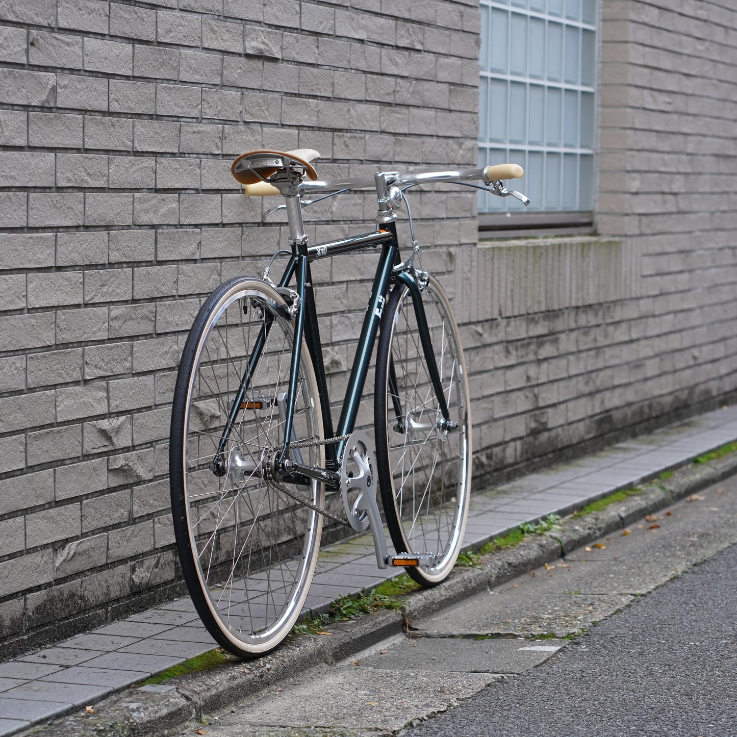 STROLL（original custom bike）.2026｜490 size オリジナルカスタム 自転車 シングルスピード 街乗り クロモリ シングルスピード クラシック 自転車 カスタム 自転車 ショップメイド FUJI STROLL カスタム 街乗り バイク おしゃれ