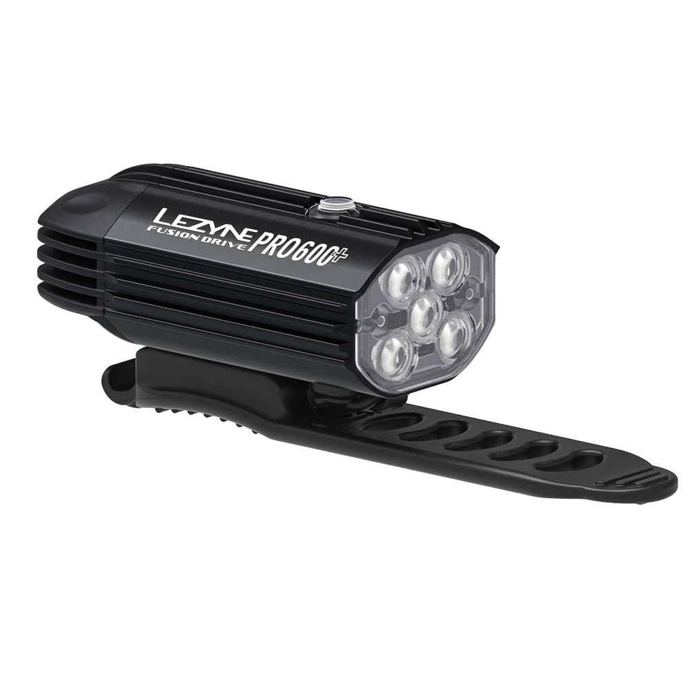 FUSION DRIVE PRO 600+ Lezyne フロントライト 600ルーメン USB-C ライト 自転車 自転車ライト 長時間 ナイトライド 明るいライト ロードバイク ライト おすすめ ブルべライト USB給電 高配光 LED ライト