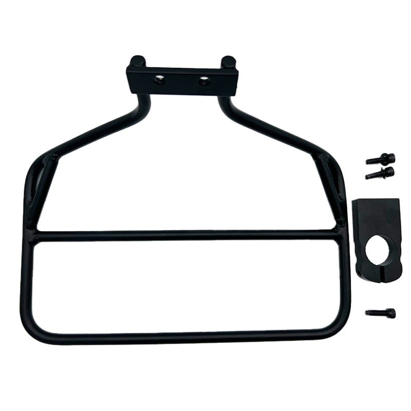 Front Bag Support フロントバッグ サポート 自転車 バッグサポート 簡易 フロントキャリア ハンドルバッグ 安定 アルミ フロントキャリア ステアリングコラム マウント 自転車 軽量 キャリア